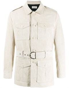 Куртка Norfolk с поясом Saint laurent