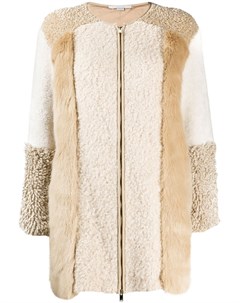 Куртка Fur Free Fur на молнии Stella mccartney