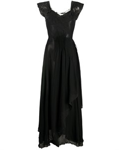 Платье со вставкой из цветочного кружева 1930 х годов A.n.g.e.l.o. vintage cult