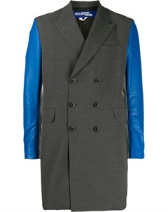 Пальто с контрастными рукавами Junya watanabe man