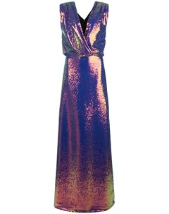 Переливающееся платье с пайетками Monique lhuillier