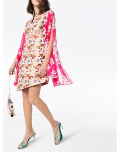 Платье миди с цветочным принтом Shuting qiu