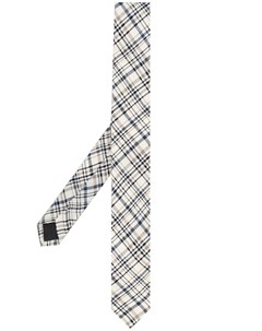 Клетчатый галстук 1990 х годов Gianfranco ferre pre-owned