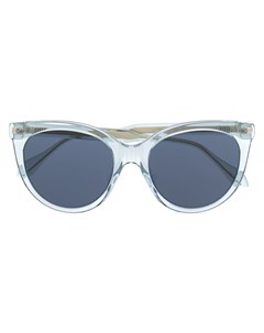 Затемненные солнцезащитные очки в оправе кошачий глаз Gucci eyewear