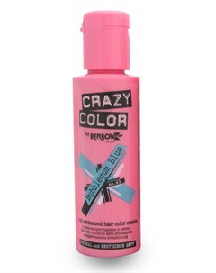 Crazy Color Краска для волос Bubblegum Blue Жемчужно голубой 63 100мл Crazy color