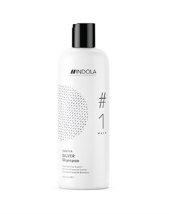 Шампунь Silver Shampoo Нейтрализующий для Волос с Содержанием Пурпурных Пигментов 300 мл Indola professional