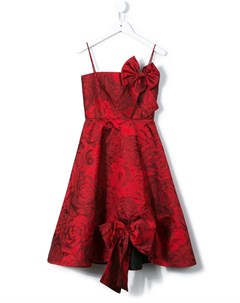 Жаккардовое платье Rose в стиле пин ап Little bambah