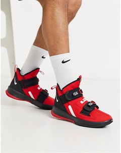 Красные кроссовки Lebron Soldier XIII Nike basketball