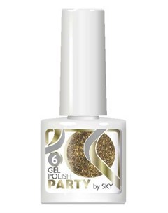 06 гель лак для ногтей Gel Polish PARTY 6 мл Sky