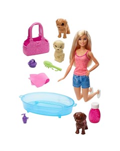 Барби Купание щенков Barbie