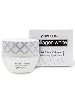 Осветление Крем для век с Коллагеном Collagen Whitening Eye Cream 35 мл 3w clinic