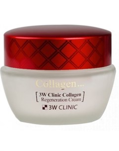 Лифтинг Крем для лица с Коллагеном регенерирующий Collagen Regeneration Cream 60мл 3w clinic