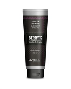 Brelil Гель для аккуратного бритья berries precision shaving gel 100 мл Brelil professional