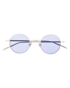 Солнцезащитные очки в круглой оправе с затемненными линзами Matsuda