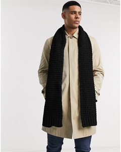 Черный шарф Asos design