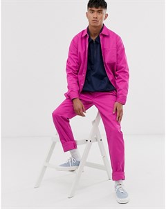 Розовые брюки узкого кроя M C Overalls M.c. overalls