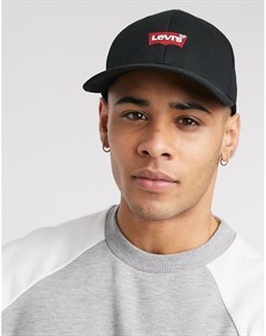 Черная кепка с логотипом Levi's®