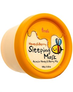 Маска для лица Honey Berry Sleeping Mask 100г Prreti