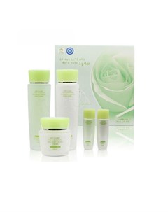 Улиточный муцин Набор для лица Snail moist control skin care 3set тоник эмульсия крем 3w clinic