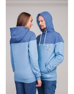 Толстовка TS Logo Hoodie 2 Blue Shadow Bering Sea 2XL Truespin