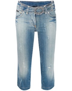 Укороченные джинсы с поясом Dolce & gabbana pre-owned