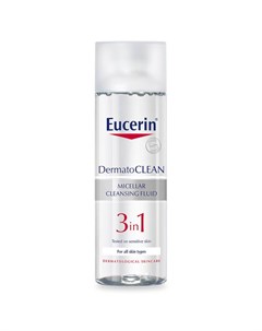 Dermatoclean Лосьон мицеллярный освежающий и очищающий 3в1 200мл Eucerin