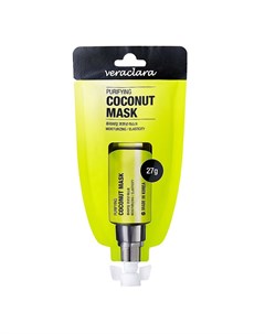 Purifying Coconut Mask Маска пленка для очищения лица с экстрактом кокоса 27г Veraclara