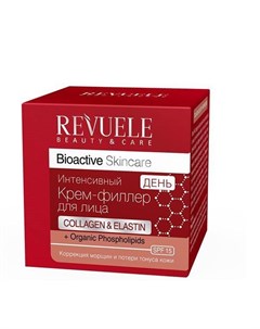Bioactive skincare Collagen Elastin Крем филлер для лица дневной интенсивный 50мл Revuele