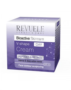 Bioactive Skincare Peptides Retinol V shape Крем для овала лица дневной 50мл Revuele