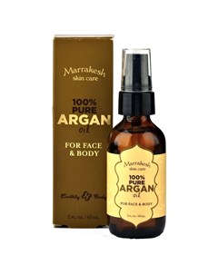 Pure Argan Oil Чистое масло арганы для лица тела и волос 60мл Marrakesh