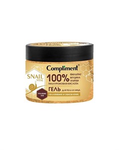 Snail Vital Гель для тела и лица Увлажнение и обновление 400мл Compliment