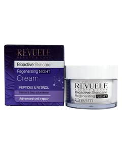 Bioactive skincare Peptides Retinol Крем уход для лица ночной регенерирующий 50мл Revuele