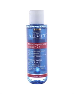 Aevit by мицеллярная вода для очищения кожи и демакияжа 5 в1 200мл Librederm