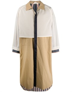 Пальто со вставками Kazuyuki kumagai