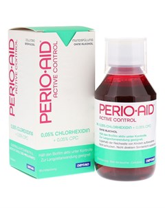 Ополаскиватель для полости рта Perio Aid 0 05 Active Control с хлоргексидином 150мл Dentaid
