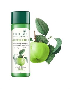 Шампунь кондиционер для волос Bio Green Apple 190 мл Biotique