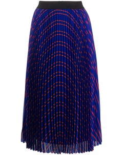 Плиссированная юбка с принтом Escada sport