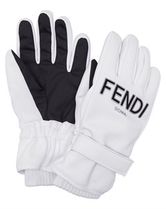 Перчатки с логотипом Fendi