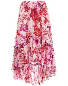 Ярусная юбка с цветочным принтом Soallure