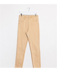 Оранжевые узкие джинсы в винтажном стиле с завышенной талией ASOS DESIGN Tall Farleigh Asos tall