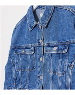 Синяя джинсовая куртка ASOS DESIGN Tall Asos tall