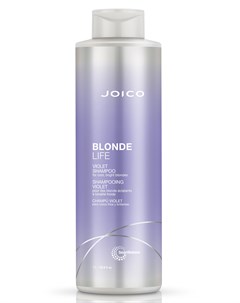 Шампунь фиолетовый для холодных ярких оттенков блонда Blonde Life Violet Shampoo 1000 мл Joico