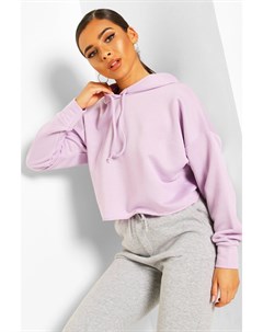 Из коллекции Petite Базовое укороченное худи Boohoo