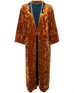 Бархатное пальто кроя кимоно Muller of yoshiokubo