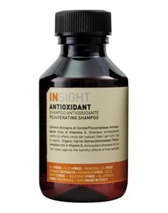 Шампунь Antioxidant Антиоксидант для Перегруженных Волос 100 мл Insight