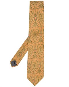 Жаккардовый галстук с цветочным узором 1990 х годов Gianfranco ferre pre-owned