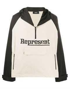 Куртка с капюшоном и логотипом Represent