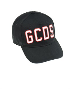 Черная бейсболка с логотипом детская Gcds