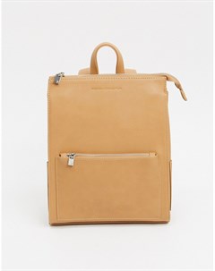 Кожаный рюкзак с молнией French connection