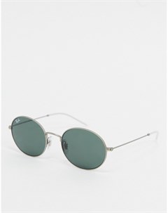 Серебристые солнцезащитные очки в круглой оправе ORB3594 Ray-ban®
